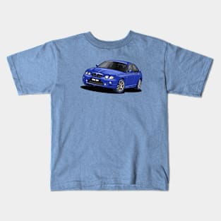 MG ZT saloon in Trophy Blue Kids T-Shirt